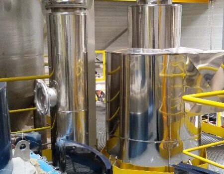 Isolation calorifuge Finition tole Inox APM Provence